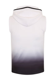 Urban Range Gradient Sleeveless Jacket - White/Black