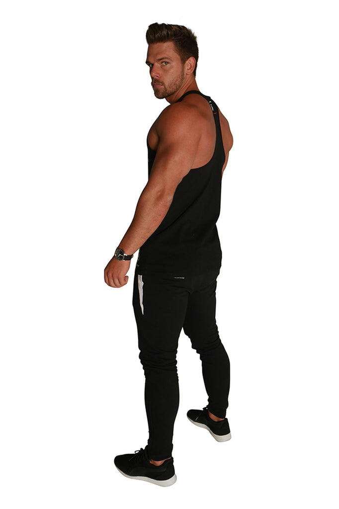 Micro Polyester Sleeveless Royaleway Mesh Gym Vest Sando Tank Top Black Men  Rwm4002 at Rs 399/piece in Wai