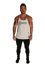 Signature Core Range Stringer Vest - White & Black