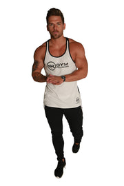 Signature Core Range Stringer Vest - White & Black